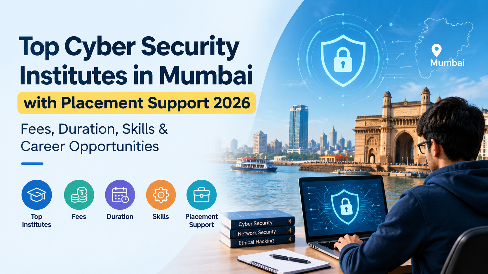 Top Cyber Security Institutes in Mumbai with Placement Support 2026: Fees, Duration, Skills & Career Opportunities